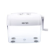 日本 小型手动碎纸机 迷你保密碎纸机办公家用手动碎纸机私密信息保护便携商用手摇桌面静音粉碎机3.5mm