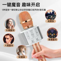 / 全民k歌手机麦克风儿童话筒卡拉ok音响一体手机k歌麦