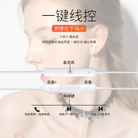 适用于小米10耳机有线type-c版接口8se6x九红米k30note7/pro入耳式cc9e八青春mix2s3通用手机