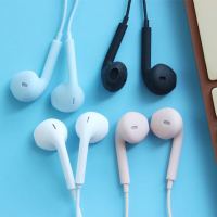 通用耳机线oppo.华为.vivo小米手机电脑入耳式运动重低音圆插有线