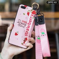 oppoa5手机壳oppo a3软a1磨砂a5防摔a3保护套女款腕带支架送挂绳