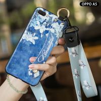 oppoa5手机壳oppo a3软a1磨砂a5防摔a3保护套女款腕带支架送挂绳