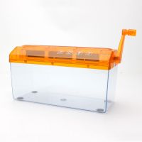 手动碎纸机a4迷你家用手摇碎纸机小型办公用碎纸机桌面条状碎纸机