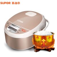 ()电饭煲电饭锅3l/4l/5l晶内胆 智能预约 微压烹饪 5L藕粉金