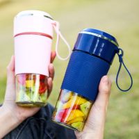 便携式迷你榨汁机玻璃杯家用水果小型杯电动料理炸果汁充电式 升级款【k6】白色