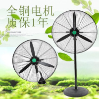 工业电风扇大功率机械式摇头工厂强力壁挂落地扇大风量商用牛角扇 750落地【全铜机芯铝叶3米线】