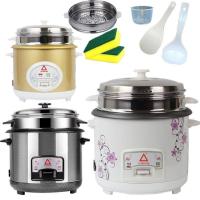 老电饭锅1-2-3-4小型电饭锅迷你电饭煲5-6-8人家用l宿舍 电饭锅土豪金+蒸笼+礼品 6L1-8人用