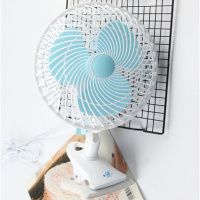 两用壁挂式卫生间挂壁式风扇电风扇台扇多功能车载办公桌静音便携 螺旋塑料2档摇头风扇