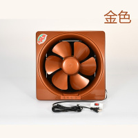 家用通风机抽烟排风扇洗手间小型厨房风扇简易排风扇吸烟饭店静音 巧克力色