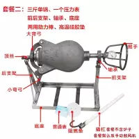 老式手摇爆米花机器商用传统爆米花机大炮锅蹦栗子机干嘣鸡爆谷机 3斤锅 手动套餐3
