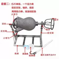 老式手摇爆米花机器商用传统爆米花机大炮锅蹦栗子机干嘣鸡爆谷机 5斤锅 电动套餐2