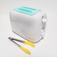 全自动烤面包机家用迷你早餐机多功能小型吐司机2片多士炉面包机 烤面包机+防尘盖+面包夹