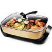 多功能电热锅韩式电火锅家用电炒锅不粘锅电锅电煎锅电烤锅 7.5L电火锅 默认