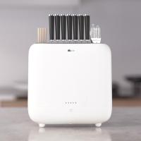 刀具消毒机家用智能刀筷笼烘干机筷子篓刀架置物架有品 象牙白