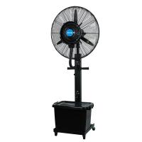 工业喷雾电风扇落地水雾加湿降温加水雾化工厂大车间户外商用制冷