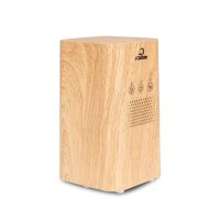 办公室桌面空气净化器迷你家用卧室内除烟味甲醛小型二手烟吸 木纹款