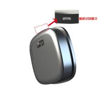 无线充电超声波仪家用床上面部器去虫紫外线神器 黑色UBS插电使用