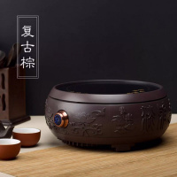 电陶炉茶炉 德国技术无辐射电陶炉家用静音泡茶炉迷你小型煮茶器 电陶炉（复古棕）