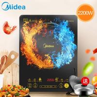 电磁炉家用电池炉大功率智能特价电炒锅小型电热炉2202s 升级款2200W（送炒锅+汤锅）