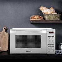 / 新款平板微波炉家用蒸烤箱一体光波炉下拉r6s5