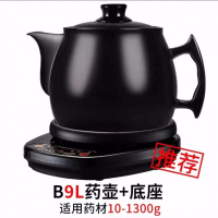 煎药壶全自动熬药电砂锅电药煲电药锅陶瓷煎壶养生壶 B9壶+底座