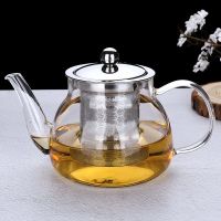 煮茶器可加热玻璃泡茶壶蒸汽煮茶养生壶普洱花茶具家用蒸茶煮茶炉 600ml单件茶壶B款