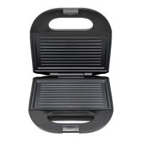 家用全自动三明治机早餐吐司双面加热多功能飞碟机三文治烤面包机 条纹三明治机（普通款）