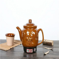 全自动壶煎药壶保健壶陶瓷养生壶药罐炖药壶煲药壶熬药电药壶 3L李时珍配内胆