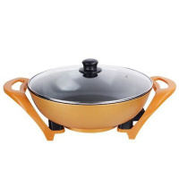 家用韩式多功能电炒锅电热锅电火锅元宝锅 元宝锅