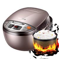 电饭煲锅智能4l多功能家用大容量自动 3L【智能预约定时】巧克力色
