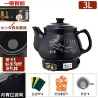 李时珍壶熬药罐家用煮药锅机药煲全自动煎药壶陶瓷电药壶3l4l 3L小白梅（一键智能）纳米发热体