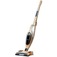 德国无线吸尘器家用手持式大吸力小型静音吸拖地一体机干湿两用式 香槟金高配无刷大吸力