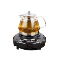 /h1迷你电磁炉小型电茶炉1000w两档调控学生宿舍火锅炉 H1+电磁炉专用玻璃壶