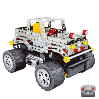 3d立体金属拼装玩具 diy拼装遥控积木车 合金组装山地遥控车 816C-4