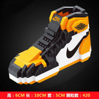 篮球鞋子积木拼图兼容乐高微钻石颗粒送给男生的创意 4