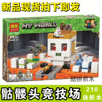 我的世界岩底大冒险21146骷髅攻袭乐高21147拼装积木玩具21145 10988骷髅头竞技场秒发