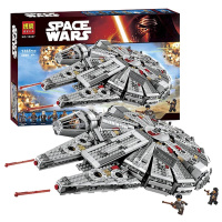 匹配乐高星球大战千年隼号拼装积木模型男孩子创意儿童玩具05007