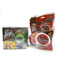 正版奥迪火力5悠悠球破空烈烽冰焰S双钻金属溜溜球yoyo儿童玩具 织光圣环中级球+赤焰战虎S送28礼