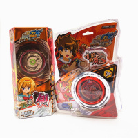 正版奥迪火力5悠悠球破空烈烽冰焰S双钻金属溜溜球yoyo儿童玩具 剑花翎+赤焰战虎S送28礼