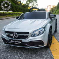 奔驰儿童四轮电动车可遥控小汽车男女孩公主宝宝玩具车可坐越野车