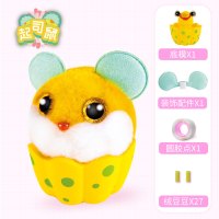 绒豆豆小女孩玩具3-7岁54子6一9公主8六一节儿童生日以上 [精灵款]起司鼠