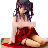 寿屋 绅士手办可脱美少女手办 机箱摆件 御守雏菊巫女服