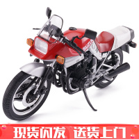 青岛社1/12川崎H2R摩托车跑车模型玩具汽车仿真合金车模摆件收藏 铃木GSX1100SKATANA红色