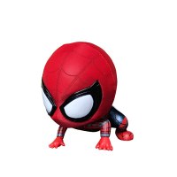 复仇者联盟3Q版蜘蛛侠玩具公仔人偶摇头磁铁吸盘蜘蛛侠桌面摆件汽车车摆送男友 B款-带磁铁