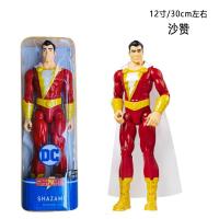 DC手办蝙蝠侠小丑手办模型30cm大号关节可动人偶收藏手办模型公仔玩具模型摆件 DC沙赞【关节可动】