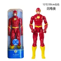 DC手办蝙蝠侠小丑手办模型30cm大号关节可动人偶收藏手办模型公仔玩具模型摆件 DC闪电侠[关节可动]