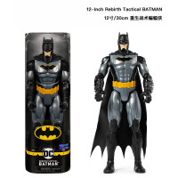 DC手办蝙蝠侠小丑手办模型30cm大号关节可动人偶收藏手办模型公仔玩具模型摆件 重生战术蝙蝠侠[关节可动]