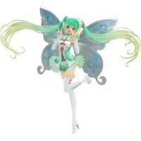 寿屋 初音未来手办 回头应援初音 雪初音人偶玩具蝴蝶初音 粉色妖精公仔模型摆件 赛车初音2017