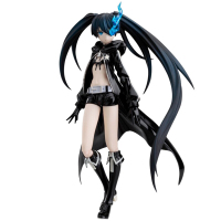 寿屋 初音未来手办将黑岩白岩射手 太刀 大炮公仔人偶 装饰品摆件 模型动漫卡通周边玩具 黑岩射手可动约14.5cm