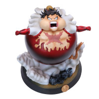 海贼王 航海王手办 四档霸气形态造型 武装强化 猿王 鲁夫人偶模型公仔摆件 动漫周边收藏 饱食路飞